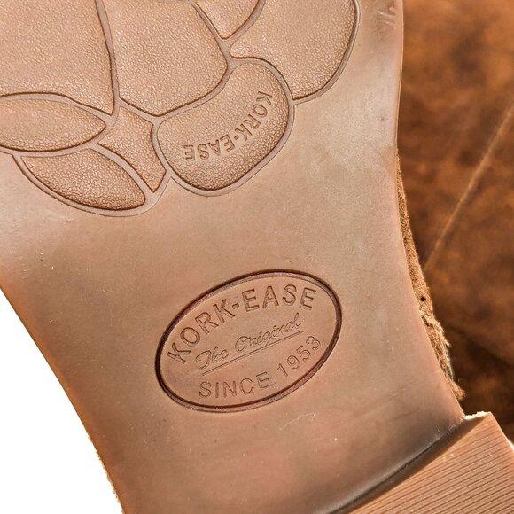 Kork Ease Women Addison Distress Suede OTK Zip Buckle Tall Boots size 7 - Picture 9 of 10